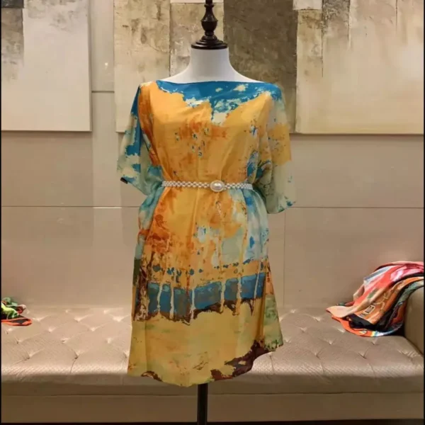 silks  dress  viscose silk